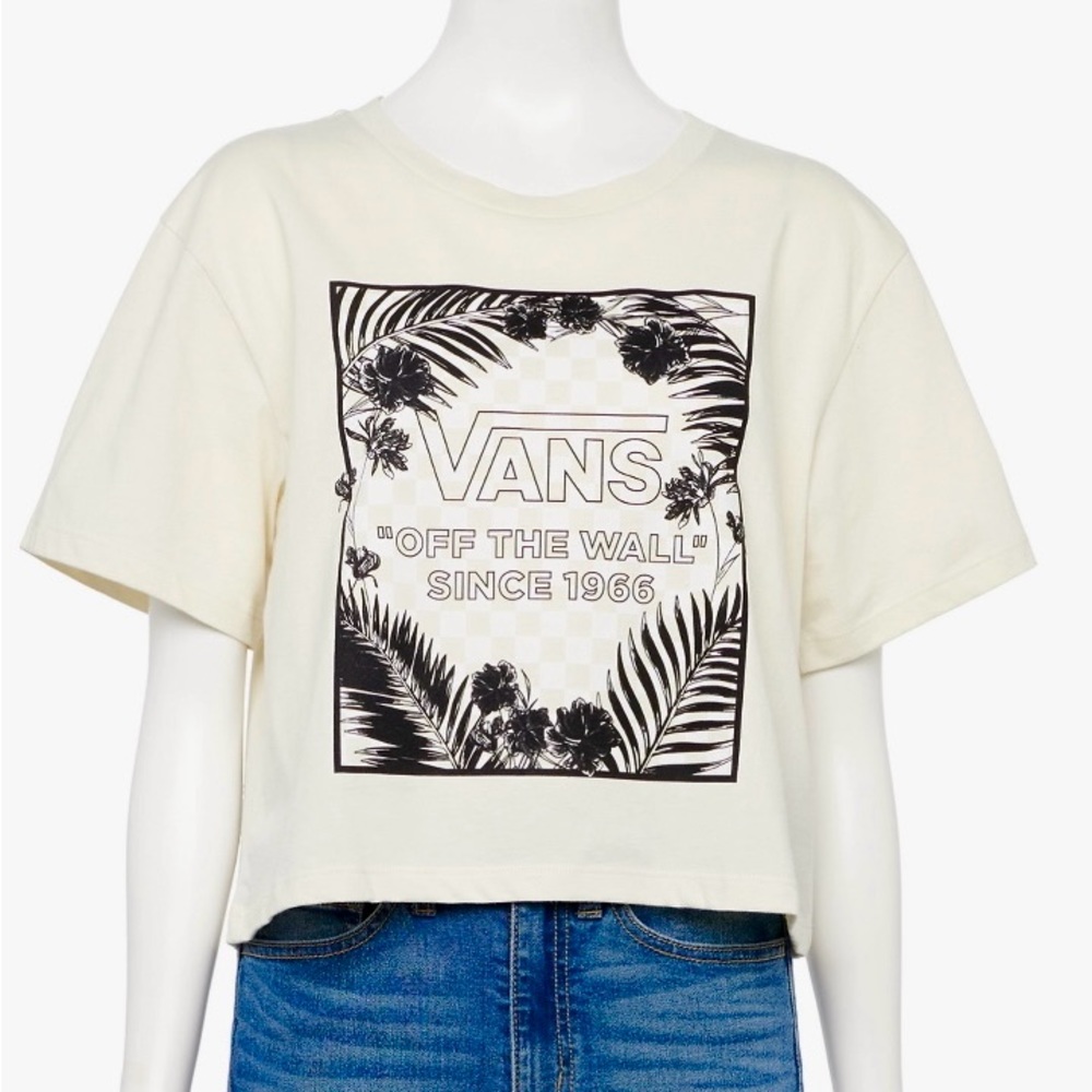 🛹 Vans “Chasin Blooms” Cropped Tee